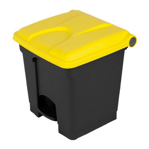 Poubelle Agroalimentaire Agroalimantaire En Plastique - Jaune -30l -probbax