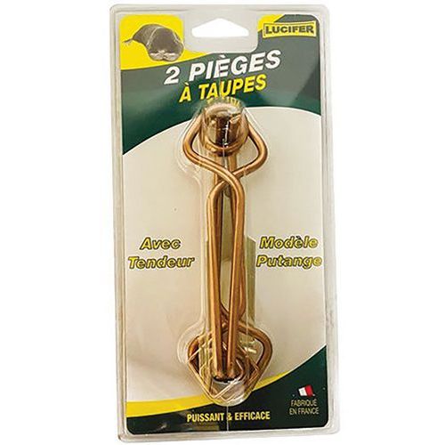 Piège à Taupe Putange Avec Tente - Lot De 2