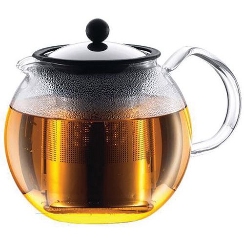 Théière Assam Filtre Inox Noir - 15 Litre
