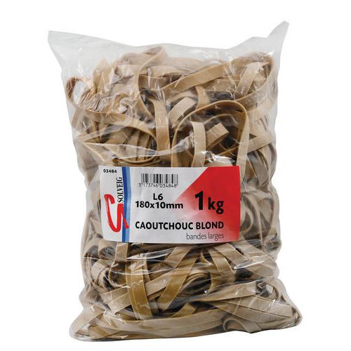Bracelet Élastique Caoutchouc L:180 Ep.:10