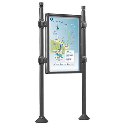 Panneau Province Simple Face 120x80 Cm City Gris Procity