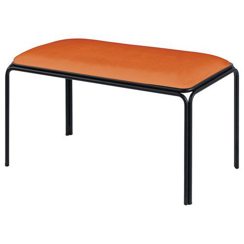 Bancs Bistrot Assise Velours Rouille