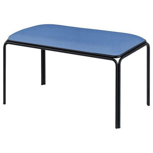 Bancs Bistrot Assise Simili-cuir Bleu