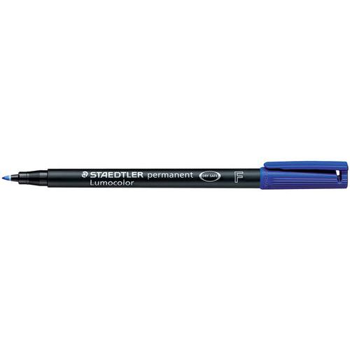 Marqueur Lumocolor Pointe Fine Encrcol.:bleu