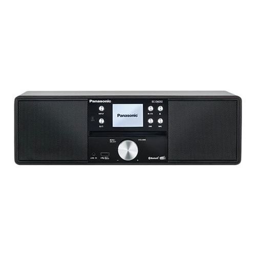 Panasonic - Chaîne HiFi CD SC-DM202EG-K - 2 x 12W RMS Bluetooth - Son Haute Résolution