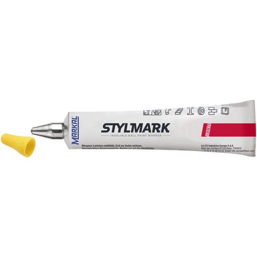 Marqueur Peinture Industriel - Stylmark 3 Mm - Jaune