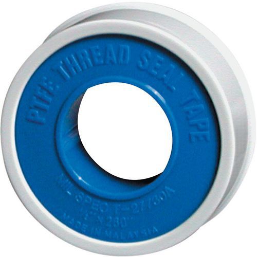 LA-CO - Ruban d'étanchéité PTFE économique - 1/2 x 260 - Blanc - Haute résistance température