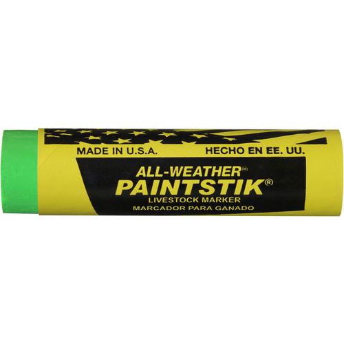 Lot de 5 - Bâton De Peinture Pour Le Bétail Paintstik Aw Vert Fluo
