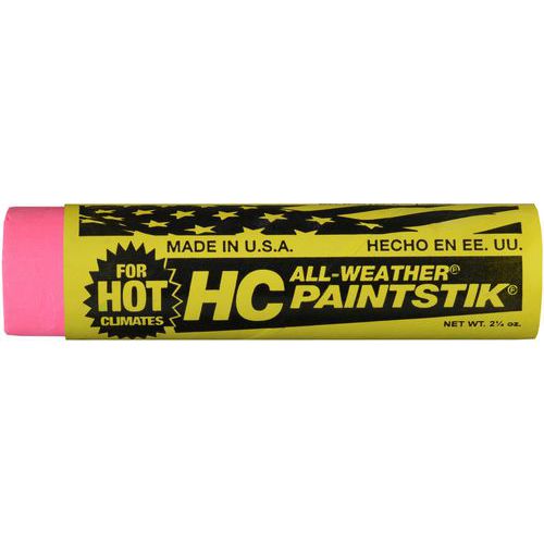 Lot de 5 - Marqueur Pour Bétail Climat Chaud Paintstik Hc Rose Fluo