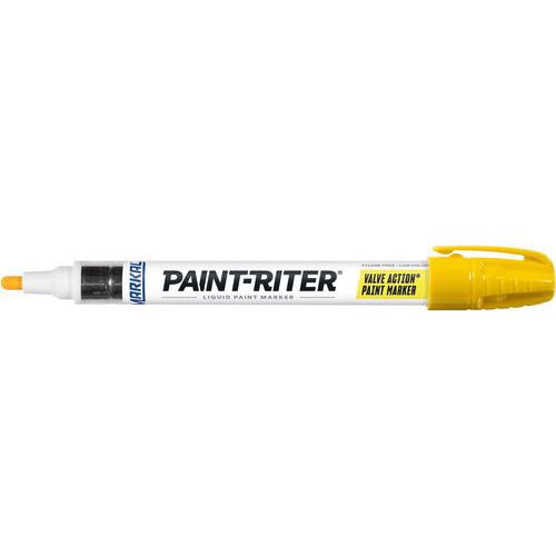 Marqueur Peinture Polyvalent Paint-riter Valve Action Jaune