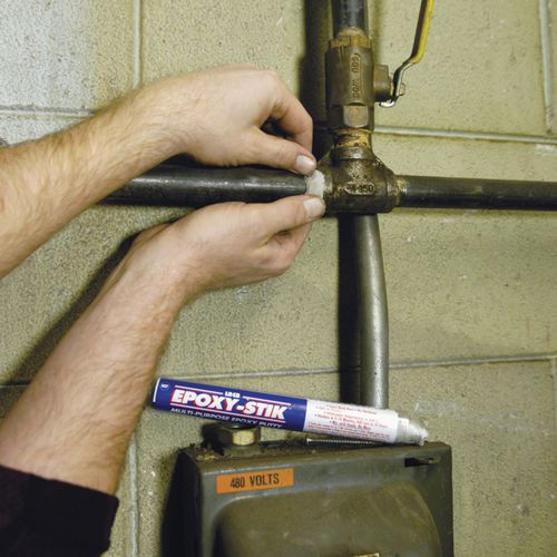 LA-CO - Mastic Epoxy Stik Blanc - Petites Réparations - Résistant jusqu'à 121°C
