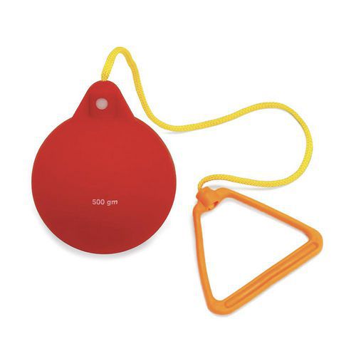 Marteau d'athlétisme initiation - 500g caoutchouc - Idéal pour enfants
