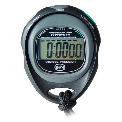 IHM - Chronomètre Digital Multisport - 1 Ligne Affichage - Poids 40g - Idéal Entraînement