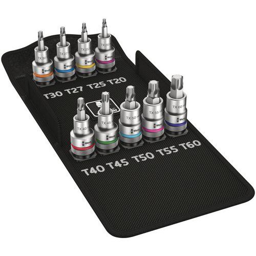 Jeu Douilles Torx 1/2 9 Pièces - 8767 C Hf 1