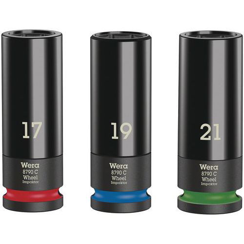 Jeu Douilles Longues 1/2 3 Pièces - Wheel Impaktor C Set 1