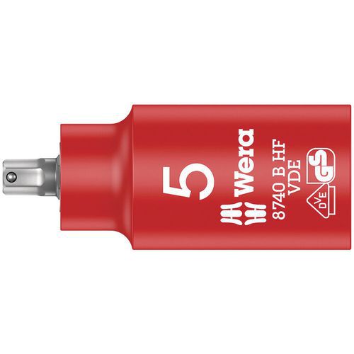 Douille-embout Isolée Vde - 8740 B Vde Hf - 5x55mm