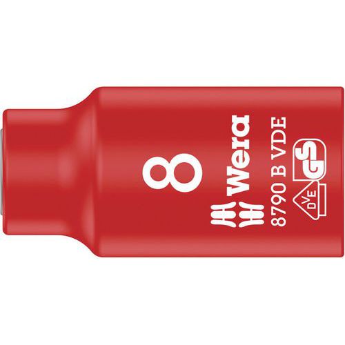 Douille Zyklop Vde Isolée Carré 3/8 - 8790 B Vde - 8x460mm