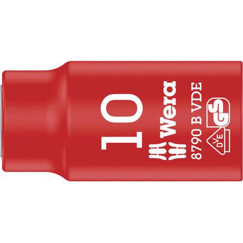 Douille Zyklop Vde Isolée Carré 3/8 - 8790 B Vde - 10x46 Mm