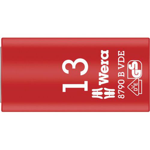 Douille Zyklop Vde Isolée Carré 3/8 - 8790 B Vde - 13x46 Mm