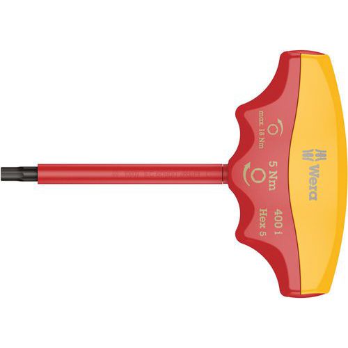Tournevis Dynamométrique Wera TORX TX10 - Couple Fixe 2.0 Nm - Manche Ergonomique - Pour Visserie Précise Et Protégée