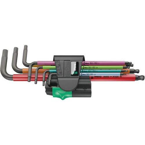 Jeu Clés Mâles - 950/7 Hex-plus Multicolour Magnet 1