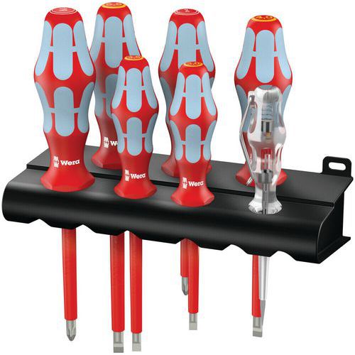 Jeu Tournevis Acier Inoxydable 7 Pièces - 3160 I/7 Rack