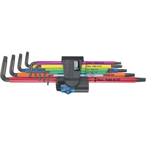 Jeu Clés Mâles Torx Longues - 967/9 Txxl Multicolour Hf 1