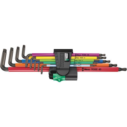 Jeu Clés Mâles Torx Longues - 967/9 Txxl Multicolour 1