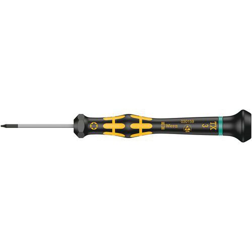 Tournevis Kraftform Micro Torx-1567 Torx Esd Micro-tx3x40mm