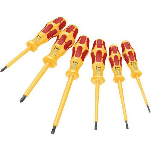 Jeu Tournevis Isolés Vde 6 Pièces - 1060 I/1062 I/6 Vde