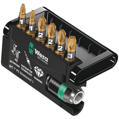 Etui D'embouts 7 Pièces - Bit-check 7 Pz Diamond 1