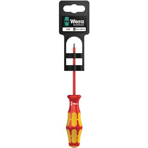 Tournevis Isolé Vde - 160 I Sb - 1 X 04x25x80mm