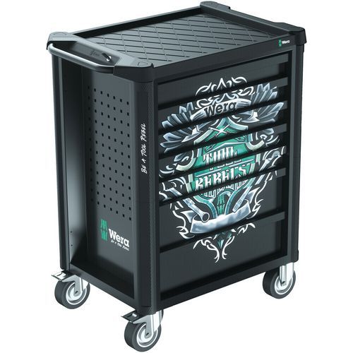 Servante d'atelier avec module mousse 78 pièces - 9700 - Wera Servante d'atelier avec module mousse 78 pièces - 9700 - Wera
