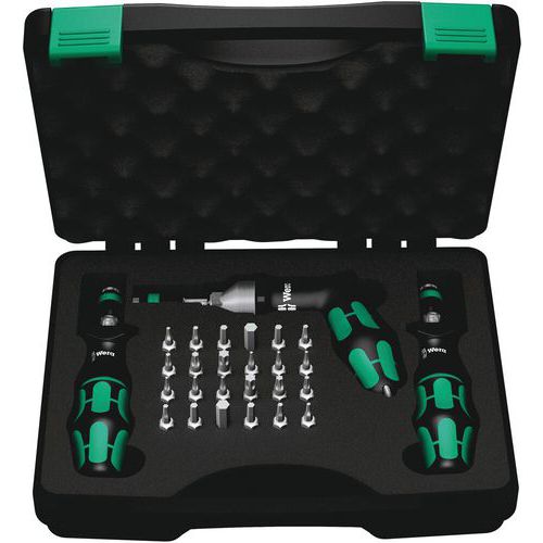 Jeu Tournevis Dynamométriques Embouts 27 Pièces - 7445/46/47