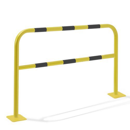 Barrière De Protection Sur Platine Jaune Et Noir- 2m / 40 Mm