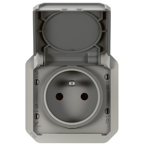 Prise Avec Terre 16a Legrand Plexo Composabl E