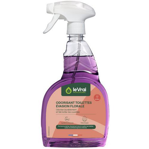 Odorisant Sanitaire -evasion Florale -le Vrai Professionnel