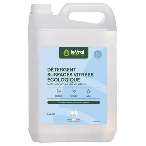 Détergent Surfaces Vitrées - 5l - Enzypin