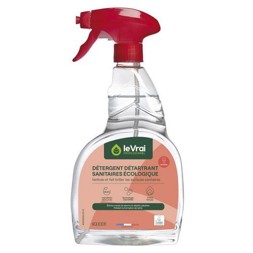 Détergent Détartrant Pour Sanitaires - Spray 750ml - Enzypin