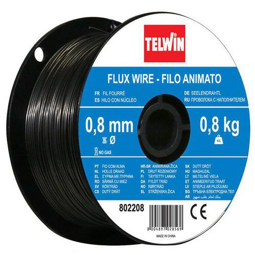 Bobine Fil Fourré 08mm 08kg - Agécom