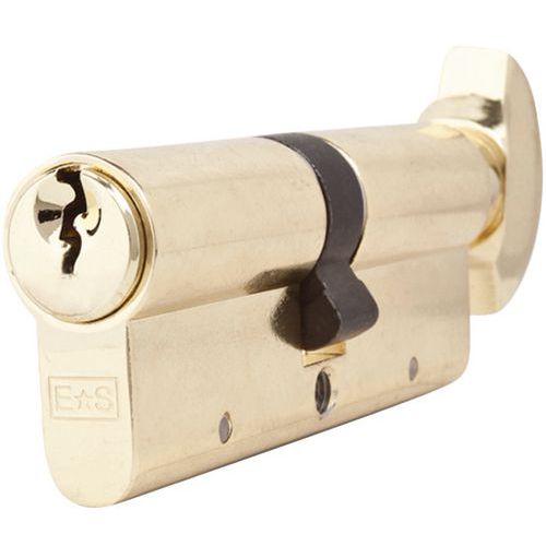 Cylindre à Bouton Européen 40x60mm Laiton