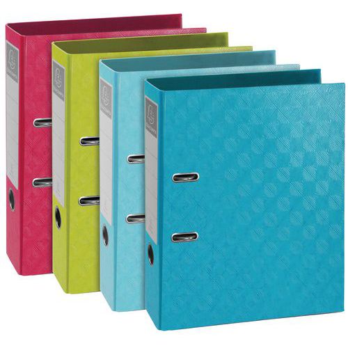 Classeur à Levier 1928 Prem'touch Dos 70mm - A4 Lot De 10 Assortis