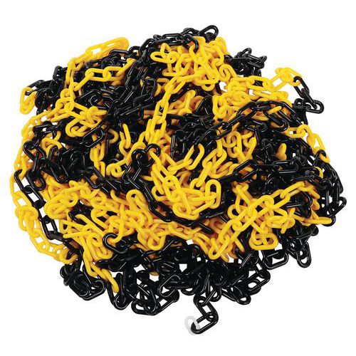 Chaîne Jaune/noir 25m