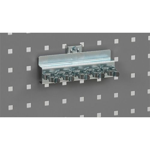 WFI - Montant avec clips à ressort 150 x 18 mm - Acier - Mobilier d'atelier robuste