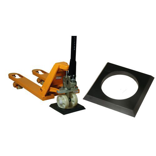Stop-It - Butoir en caoutchouc pour transpalette - 310x310mm - Hauteur 40mm - Recyclé 14%