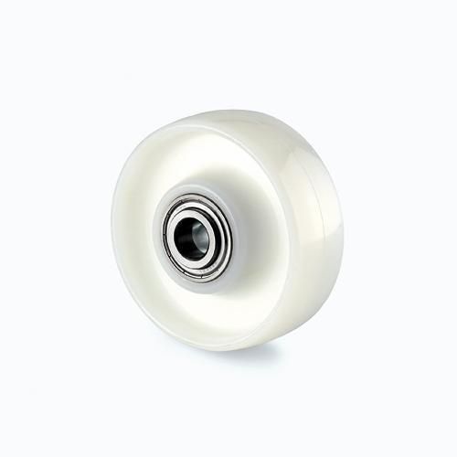 Tente - Roue directrice pour transpalette 200x50mm Polyamide - Charge 900kg - Moyeu à billes