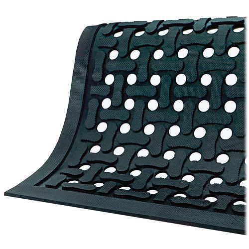 Matting - Tapis de travail Comfort Flow 83 x 140 cm - Caoutchouc Nitrile Noir - Usage Intensif - Antidérapant