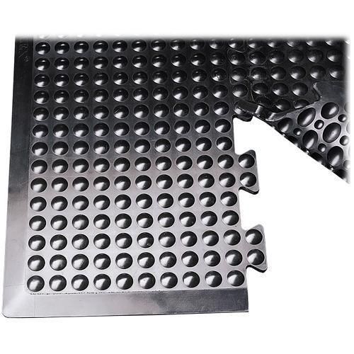 Matting - Tapis de travail Yoga Flex Ändbit Noir 30 x 80 cm - Caoutchouc Naturel Antidérapant Éco-responsable