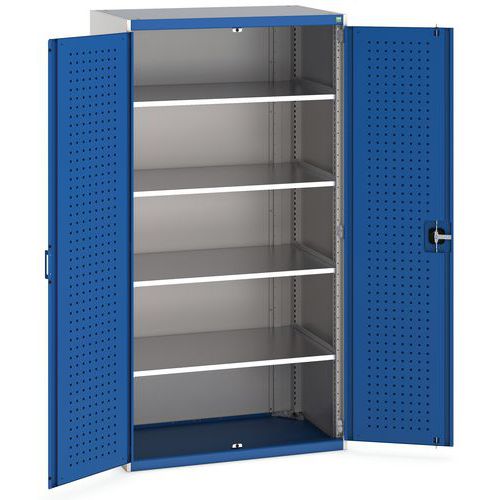 Bott 1 Armoire Lourde à Portes Battantes Cubio Perfo - L 2000 Mm - Bott