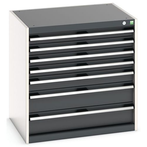 Bott 1 Armoire à Tiroirs Cubio - 800x800x650mm - Bott